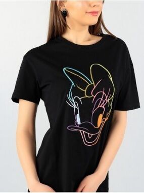 ZARA x Disney Daisy Duck embroidered tee
